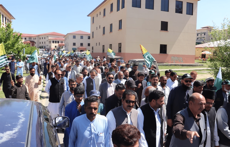 azad kashmir protest