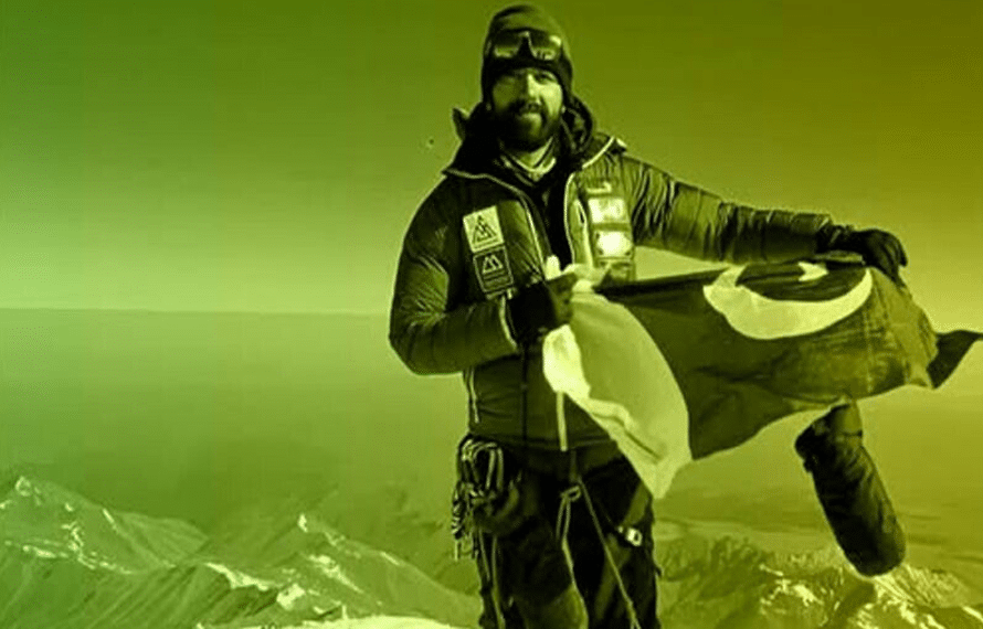 Pakistani mountaineer Saad Munawar