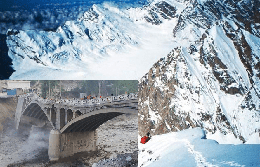 خیبرپختونخوا اور گلگت بلتستان میں گلیشیئر لیک آؤٹ برسٹ فلڈ کا خطرہ، الرٹ جاری