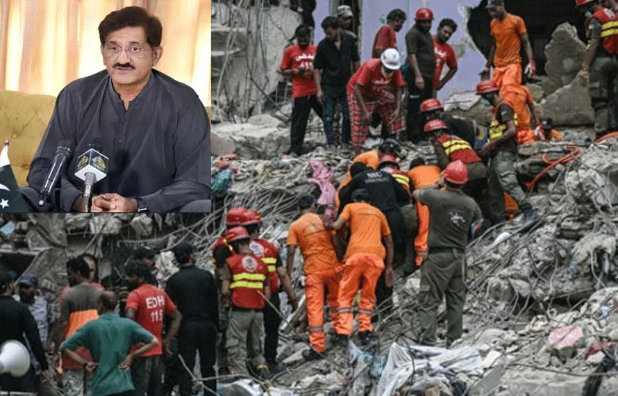 فلیٹ خریدنے سے پہلے منظوری کی جانچ کریں، لیاری حادثہ افسوسناک ہے: وزیر اعلیٰ سندھ
