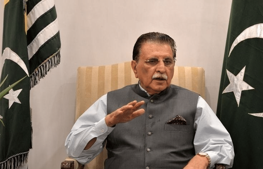 آزادکشمیر کو “عذاب” کہنے والوں کو شرم آنی چاہیے، راجہ محمد فاروق حیدر خان