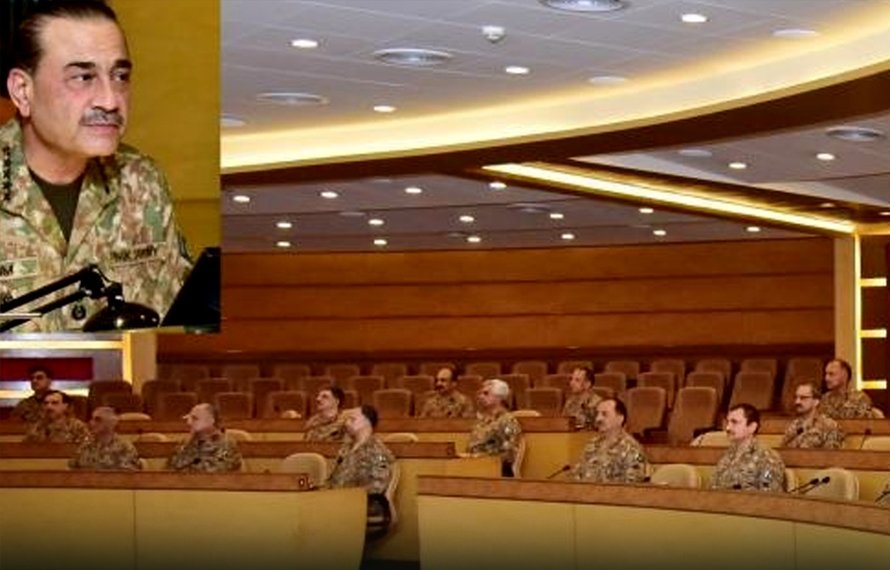 پاکستان کی خود مختاری اور قومی مفاد کا ہر قیمت پر تحفظ کرینگے،کور کمانڈر کانفرنس