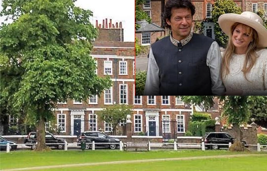 عمران خان اور جمائمہ خان کا تاریخی برطانوی محل فروخت کیلئے پیش