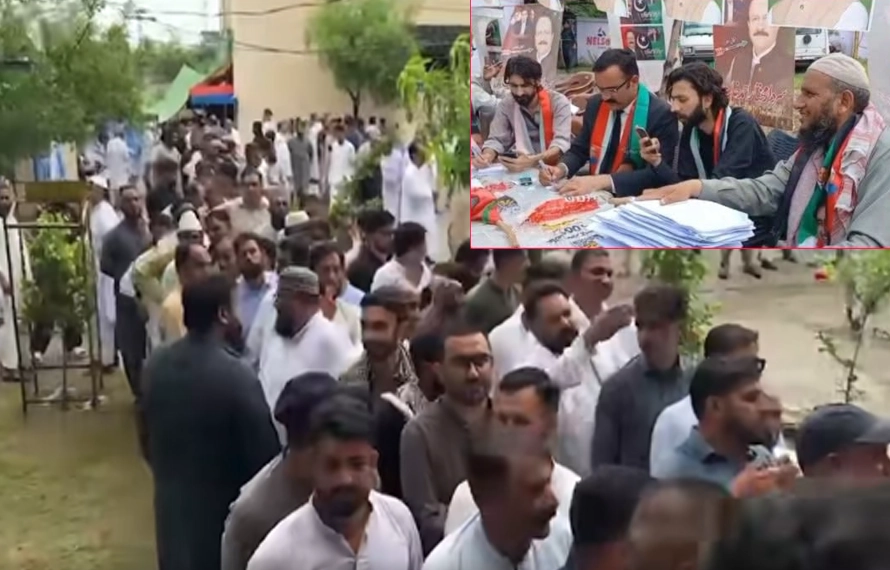 سرکاری ملازمین کی پولنگ کا پہلا مرحلہ مکمل، 80 فیصد ریکارڈ ٹرن آؤٹ
