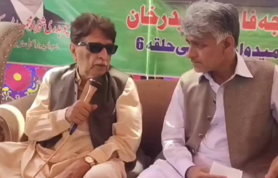 فاروق حیدر پرانے حریف چوہدری شہزاد کی الیکشن مہم چلانے لچھراٹ پہنچ گئے
