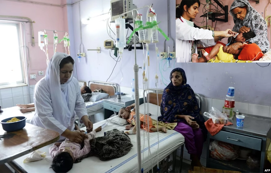 سندھ : خطرناک صورتحال، خسرے نے 53 سے زائد بچوں کی زندگیاں چھین لیں