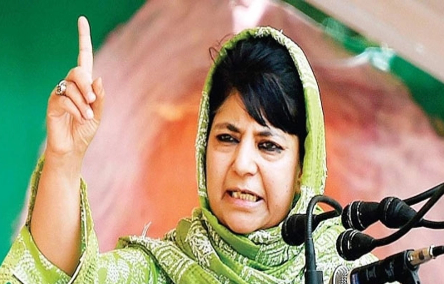 بھارت میں لڑکیوں سے زیادہ گائے محفوظ، آئین نہ بچایا تو ملک کشمیر جیسی جیل بن جائے گا،محبوبہ مفتی