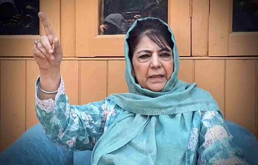 مقبوضہ کشمیر میں ڈر اور خوف، آزادکشمیر کشمیریوں کیلئے جنت ہے،محبوبہ مفتی