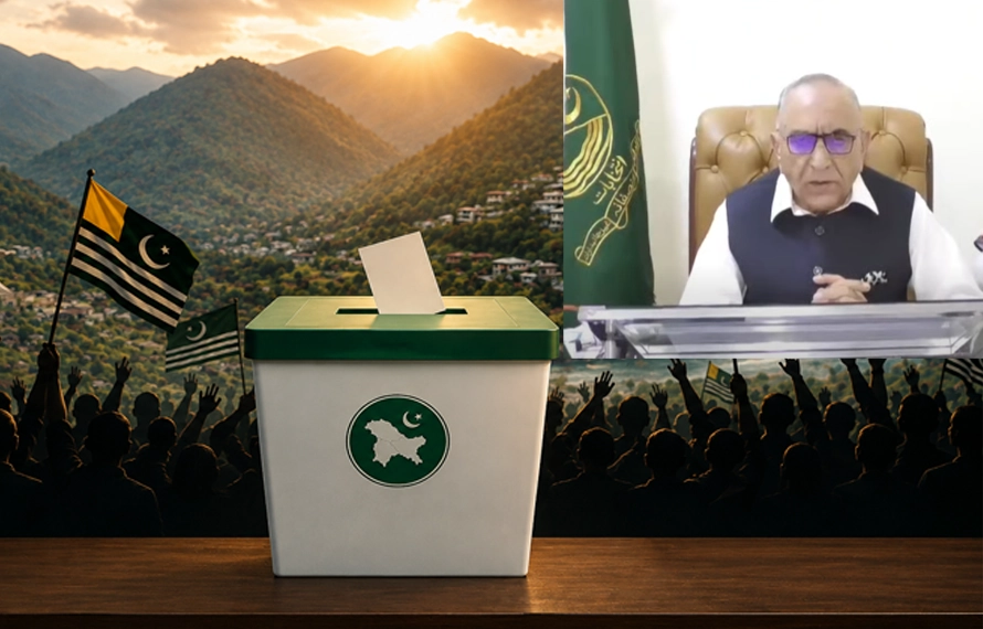 نظیر الحسن گیلانی کا پرنٹنگ پریس آف پاکستان کا دورہ، بیلٹ پیپرز چھپائی کا جائزہ