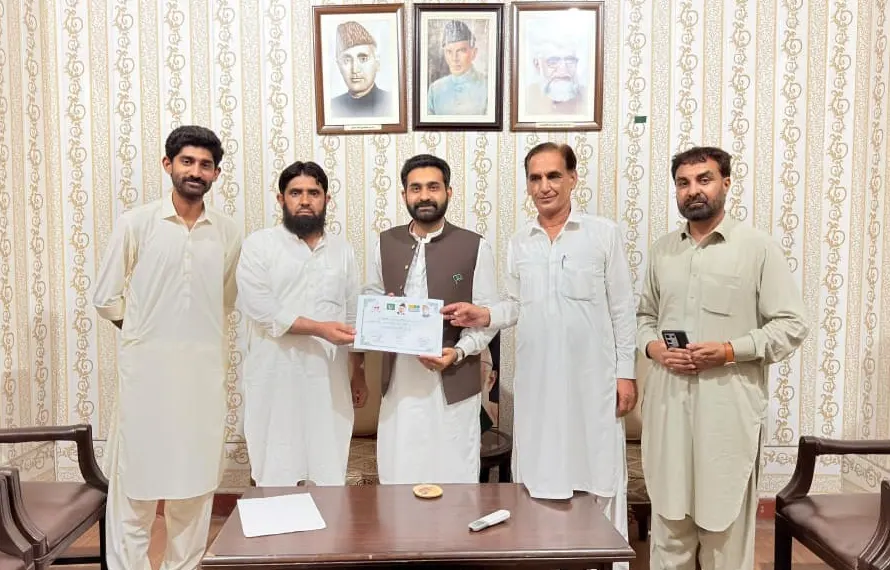 مسلم کانفرنس کا سعود مختار کو حلقہ ایل اے-34 جموں 1 سے پارٹی ٹکٹ جاری