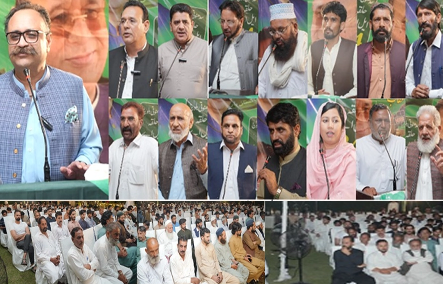 بلوچ: سینکڑوں افراد آئی پی پی میں شامل،لاڑکانہ اور جاتی امراء کی سیاسی اجارہ داری میں کیل ٹھونک دیا،سردار تنویر الیاس