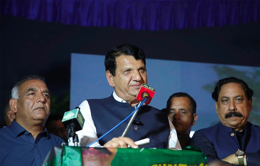 ن لیگ کا چڑہوئی میں پاور شو،ہمیشہ کشمیری عوام کیساتھ کھڑے رہیں گے، امیر مقام