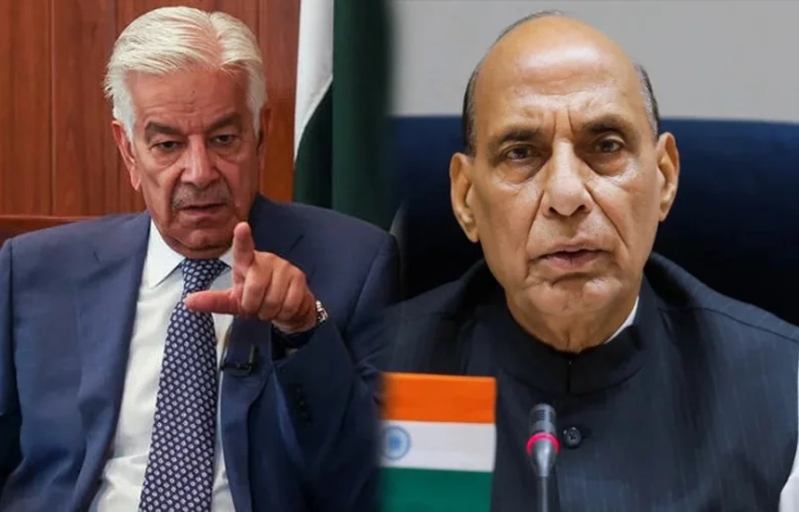 بھارتی وزیردفاع کا بیان اندرونی انتشار سے توجہ ہٹانے کی کوشش،حقائق نہیں بدل سکتے، خواجہ آصف