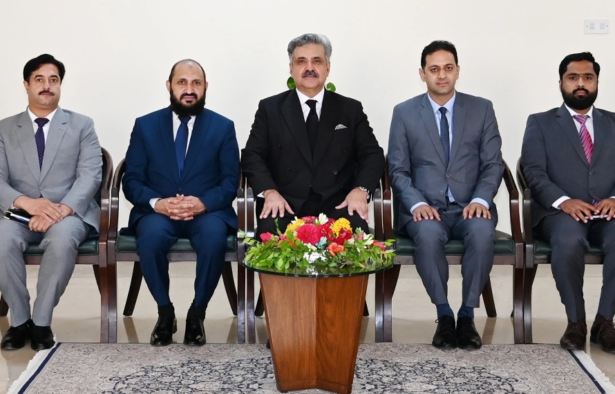 چیف جسٹس یحییٰ آفریدی سے سپریم کورٹ آزادکشمیر کے وفد کی اہم ملاقات