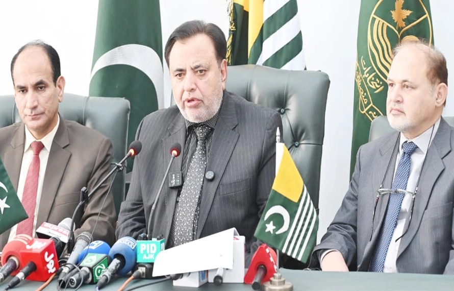 چیف الیکشن کمشنر کی پریس کانفرنس : 7 انتخابی حلقوں کے نتائج کا اعلان