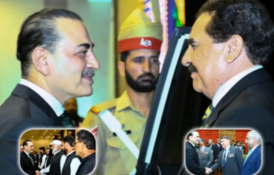 فیلڈ مارشل کے استقبالیہ میں سابق فوجیوں کی بھر پور شرکت، پاک فوج کی قیادت پر اعتماد کا اظہار