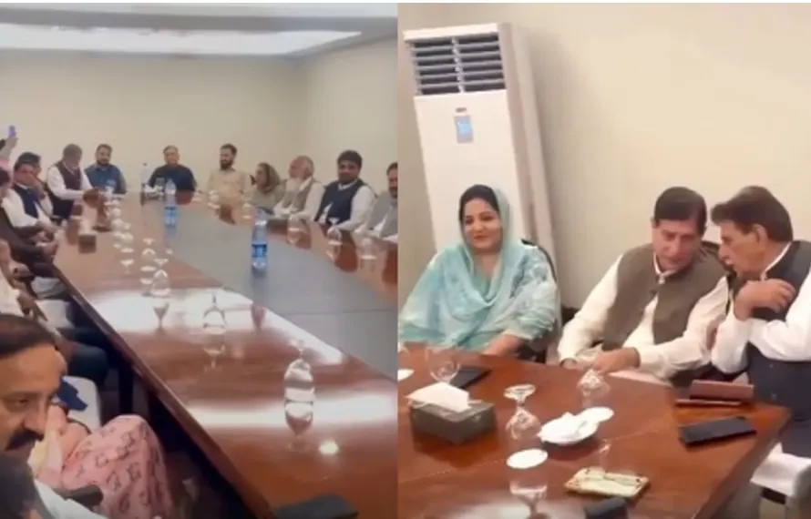 آزاد کشمیر میں حکومت سازی کی تیاریاں، مسلم لیگ ن کی پارلیمانی پارٹی کا اہم اجلاس جاری