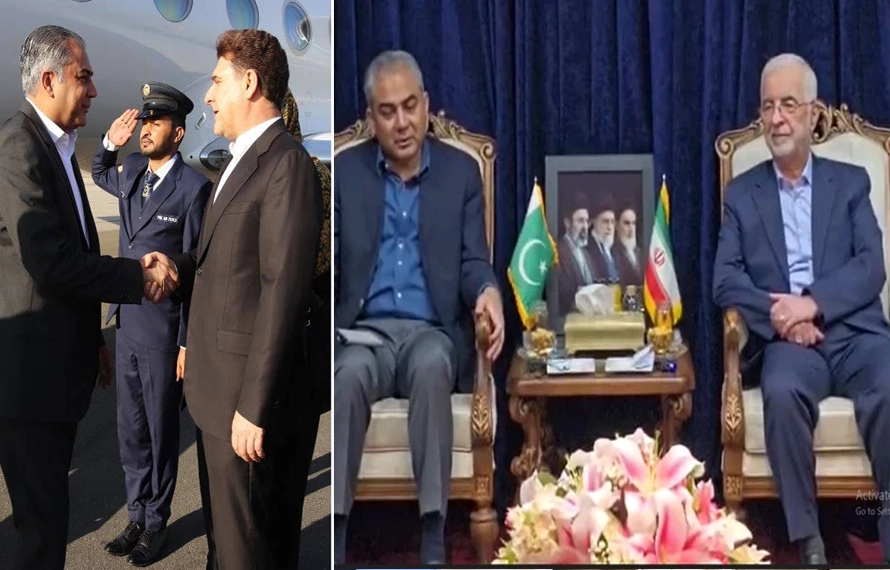 آبنائے ہرمز پر کشیدگی،محسن نقوی اہم دورے پر ایران پہنچ گئے