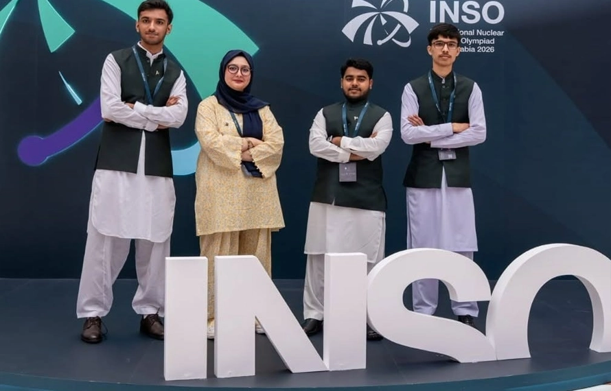 انٹرنیشنل نیوکلیئر سائنس اولمپیاڈ : پاکستانی ٹیم نے ایک طلائی اور دو چاندی کے تمغے جیت لئے