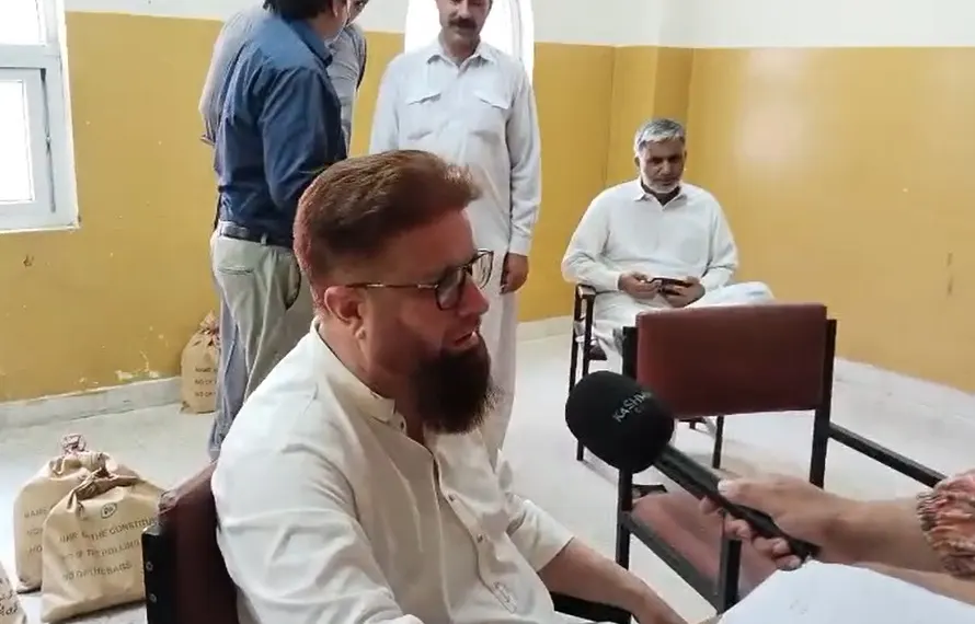 مظفرآباد اور گرد و نواح میں کل پرامن پولنگ متوقع،  پولنگ بیگز کی تقسیم کا عمل جاری