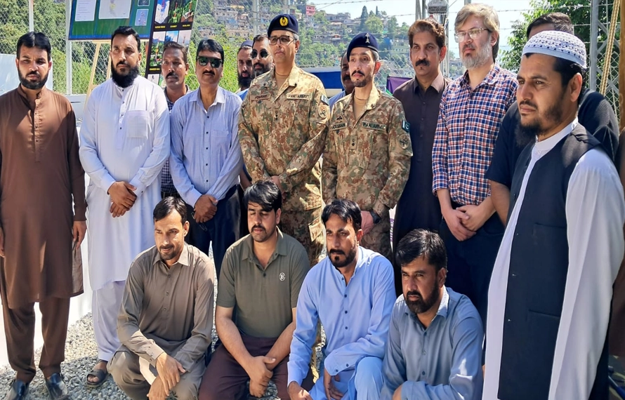 ڈی جی ایس سی او آزادکشمیر کا بڑا اقدام،4 بڑے منصوبے لانچ ، افتتاح کردیا