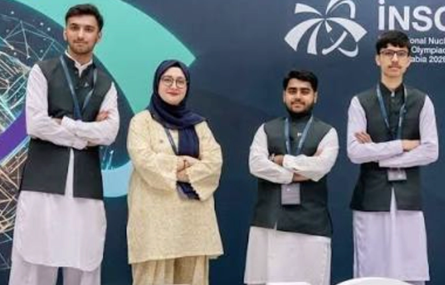 جدہ میں انٹرنیشنل نیوکلیئر سائنس اولمپیاڈ ،پاکستانی طلبہ نے 3میڈلز جیت لئے