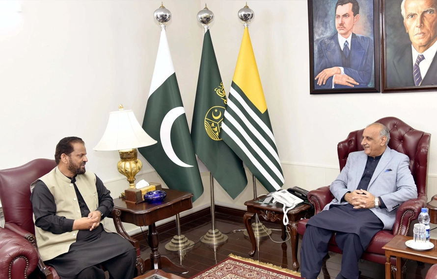 صدر سردارنجیب نقی سے ڈاکٹر مشتاق خان کی اہم ملاقات، راولاکوٹ ایشو حل کرنے کی یقین دھانی