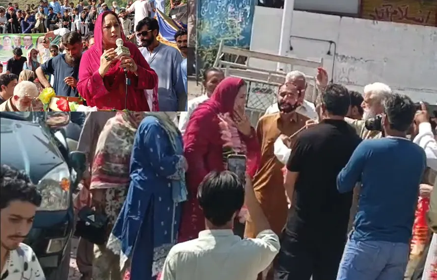 مریم کشمیری کا ایم ایل اے منتخب ہونے کے بعد آبائی علاقہ آمد پر شاندار استقبال، جگہ جگہ ریلیاں اور جلسے
