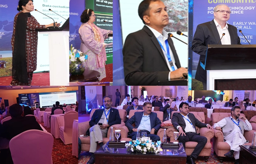 پاک۔اقوام متحدہ کانفرنس: موسمیاتی تبدیلیوں سے نمٹنے کیلئے خلائی ٹیکنالوجی اور جیو اے آئی استعمال پر زور
