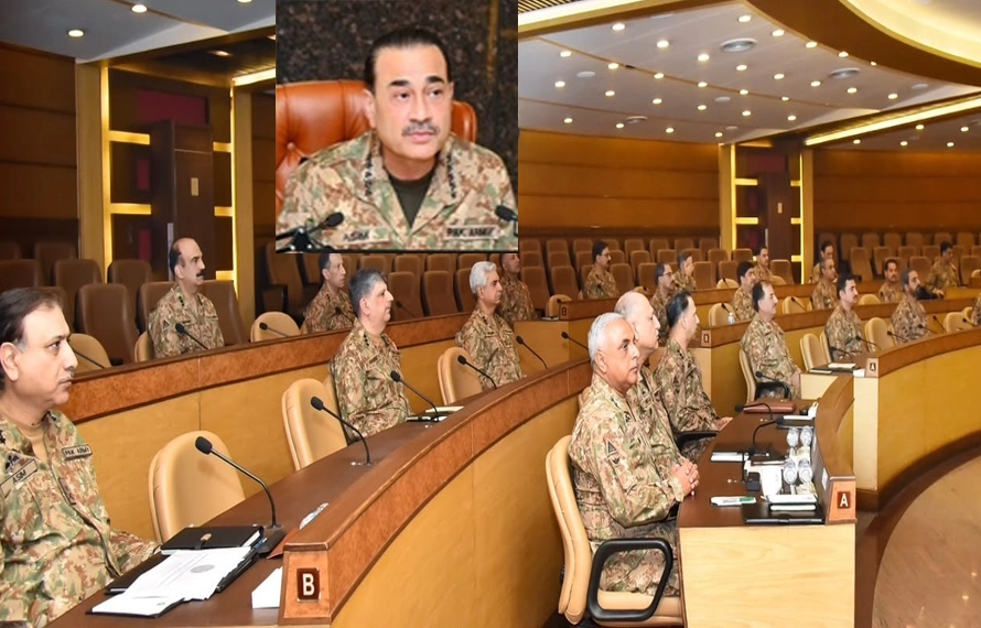 کور کمانڈرز کانفرنس: نو مئی دہرایا تو آہنی ہاتھوں سے نمٹیں گے،دہشتگردی کیخلاف کارروائیاں جاری رکھنے کا فیصلہ
