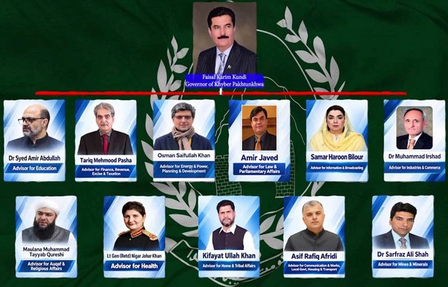 پختونخوا کی 11رکنی مشاورتی کونسل میں شامل افرادکی پیشہ ورانہ قابلیت کیا ہے؟