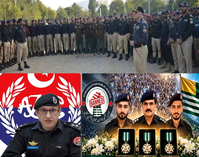 آزادکشمیرپولیس کے 21 افسران اور اہلکاراعزازات کیلئے نامزد،3 شہداء کو قائداعظم میڈل دینے کا فیصلہ