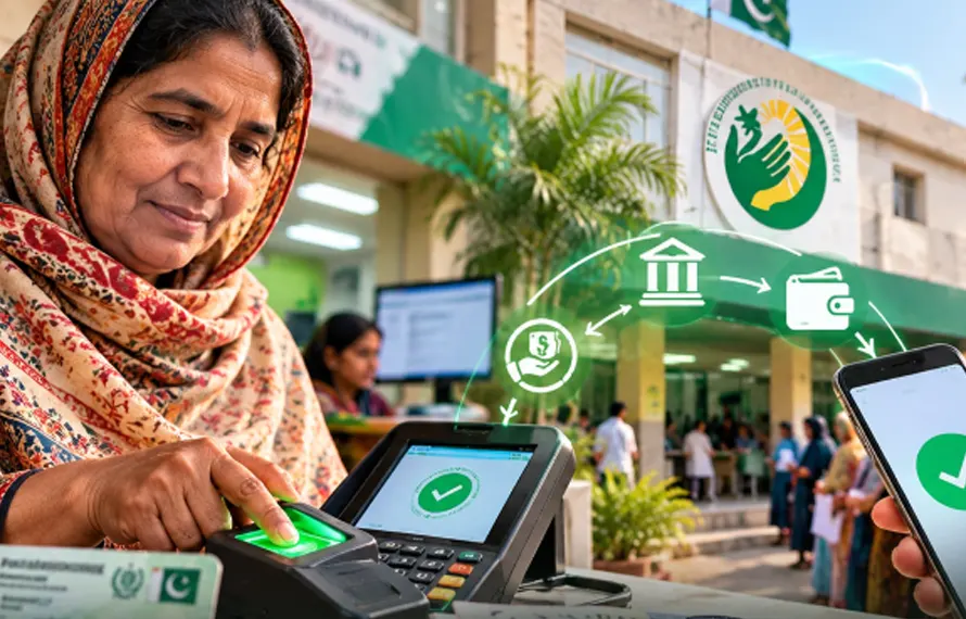 بینظیر انکم سپورٹ پروگرام ، مستحق خواتین اب کسی بھی شہر سے رقم نکلوا سکیں گی