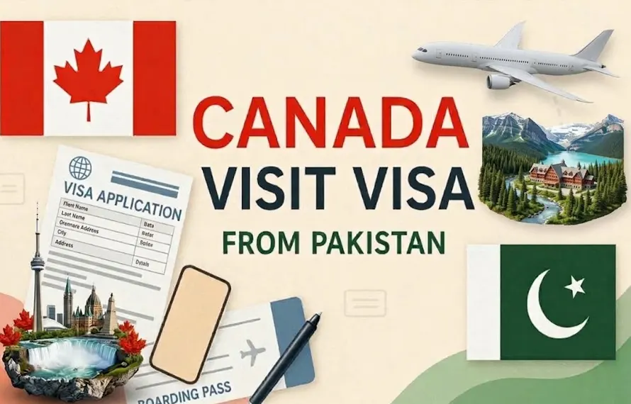 پاکستانیوں کے لیے کینیڈا کا وزٹ ویزا، ضروری دستاویزات، سفر کے اخراجات اور ویزا فیس کی مکمل تفصیل