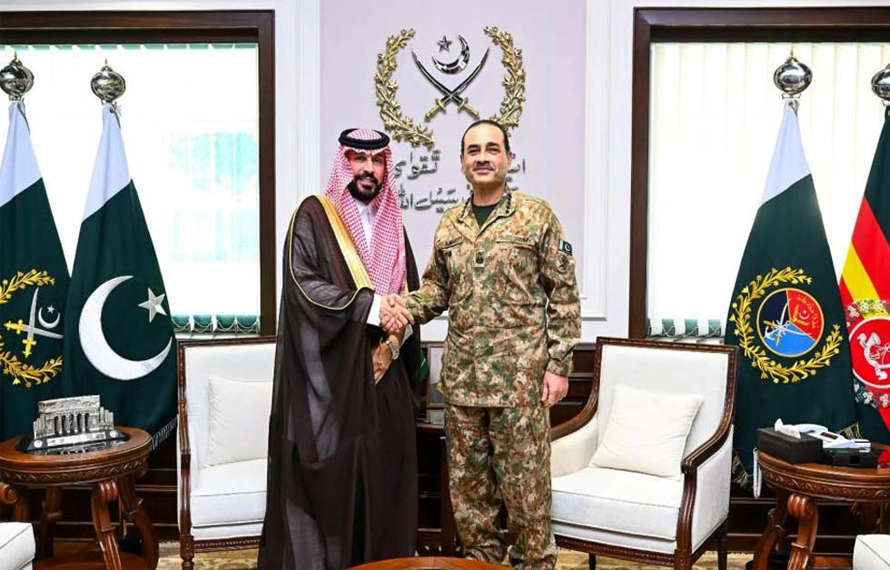 فیلڈ مارشل عاصم منیر سے سعودی عرب کے نئے سفیر کی ملاقات،مکہ معاہدے کے تحت پیشرفت پر اظہاراطمینان