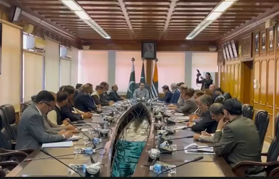 مظفرآباد: وزیراعظم آزاد کشمیر کےسیکرٹریز حکومت اجلاس میں اہم فیصلے