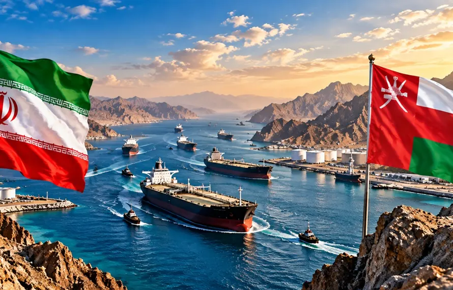 ایران اور عمان کے درمیان آبنائے ہرمز کی سیکیورٹی پر اہم معاہدہ طے پا گیا