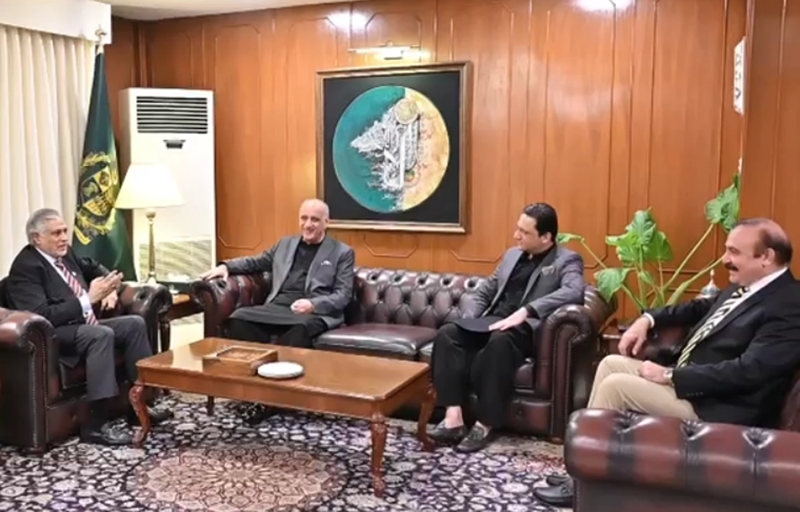 نائب وزیراعظم اسحاق ڈار سے صدر اور وزیراعظم گیلانی کی اہم ملاقات،تعاون کی یقین دھانی