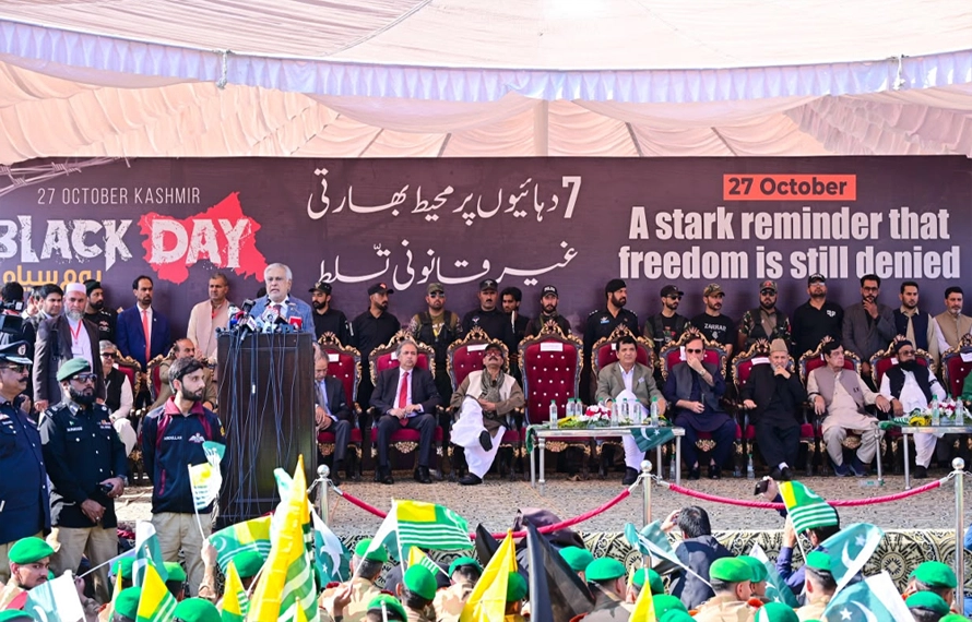 ’کشمیر بنے گا پاکستان‘ ہر کشمیری ہر پاکستانی کے دل کی آواز ، اسحاق ڈار