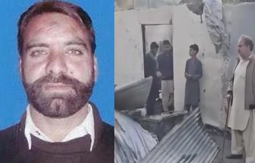 آسمانی بجلی گرنے سے صحافی محمود ایوب راٹھور کا گھر تباہ،خواتین اور بچے معجزانہ طور پر بچ گئے