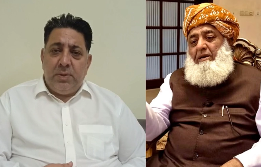 جنرل سیکرٹری مسلم لیگ ن راجہ رضوان کا فضل الرحمن سے معافی مانگنے کا مطالبہ