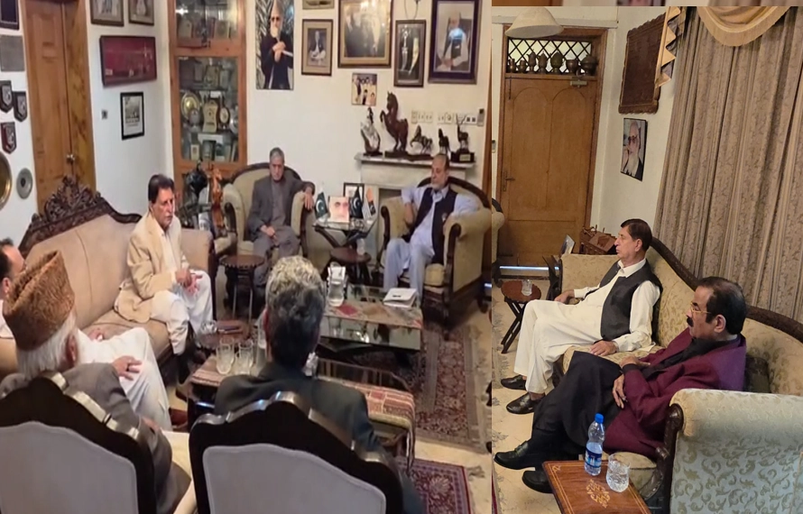 راولپنڈی:آزادکشمیر کی سیاسی قیادت کی بڑی بیٹھک،پونچھ کی صورتحال پر تبادلہ خیال