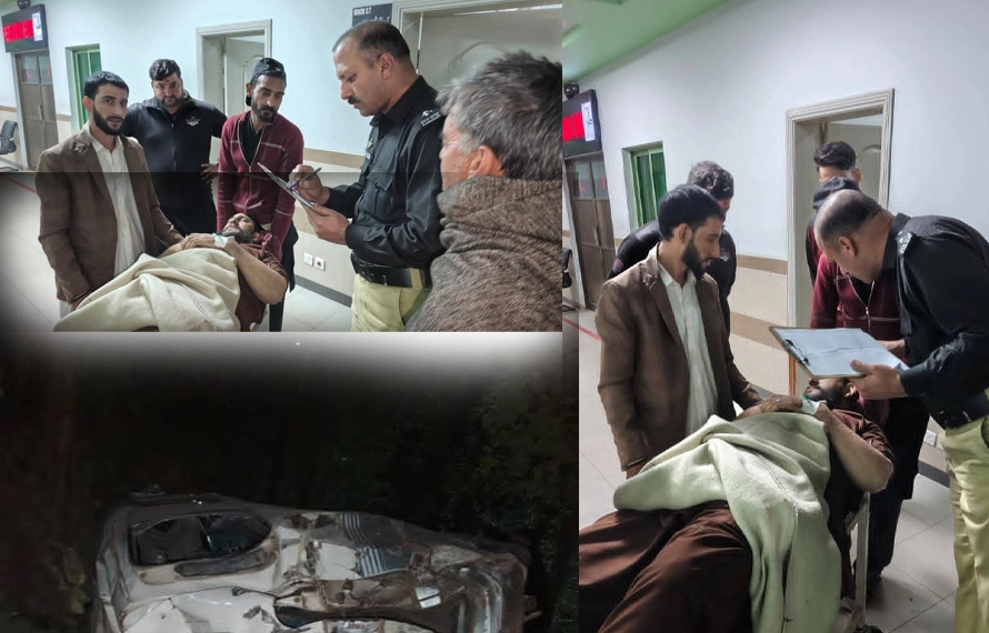 راولپنڈی سے وادی لیپہ جانیوالی ٹیوٹا ہائی ایس کو حادثہ، 5افراد زخمی